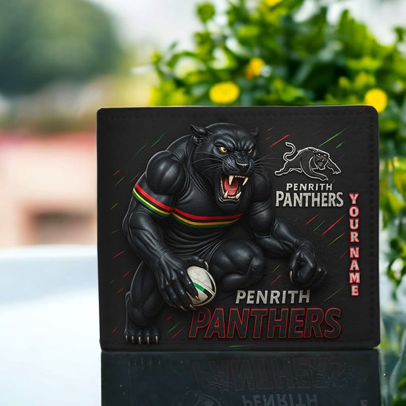 PREMIUM NRL X PP MASCOT WALLET CUSTOME NAME NDT VHM