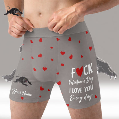 PREMIUM NRL X PP Men's Boxer Briefs Custom Name Valentine Gifts 2026 NDT LVH