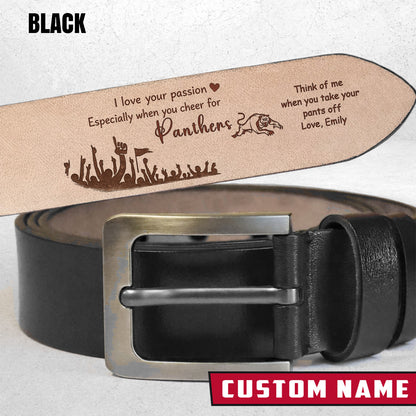 PREMIUM NRL X PP Leather Belt Personalized Gift For Fan 2026 NDT LVH