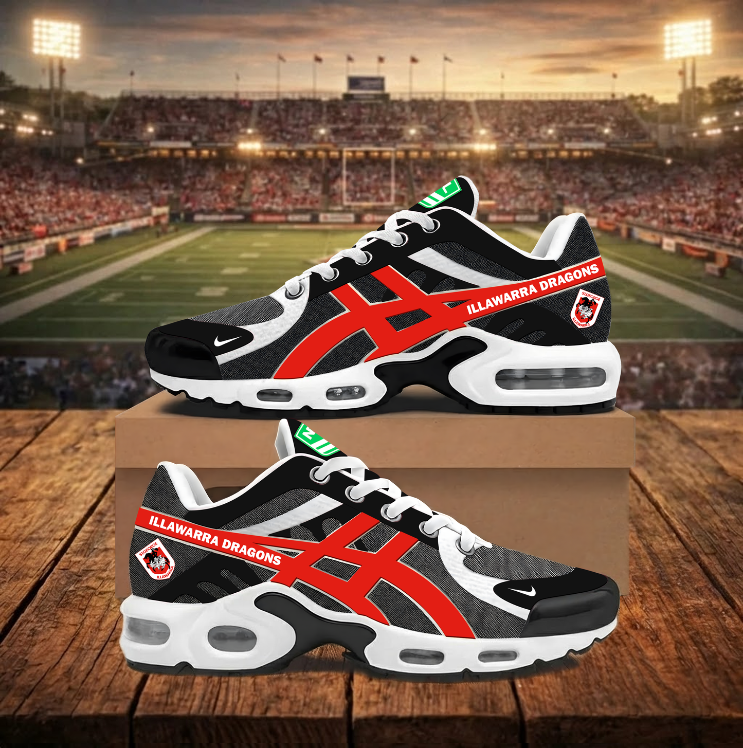 PREMIUM  NRL X SGID Air Max Shoes Limited Edition NDT VHM