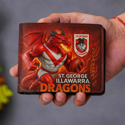 PREMIUM NRL X SGID MASCOT WALLET CUSTOME NAME NDT VHM