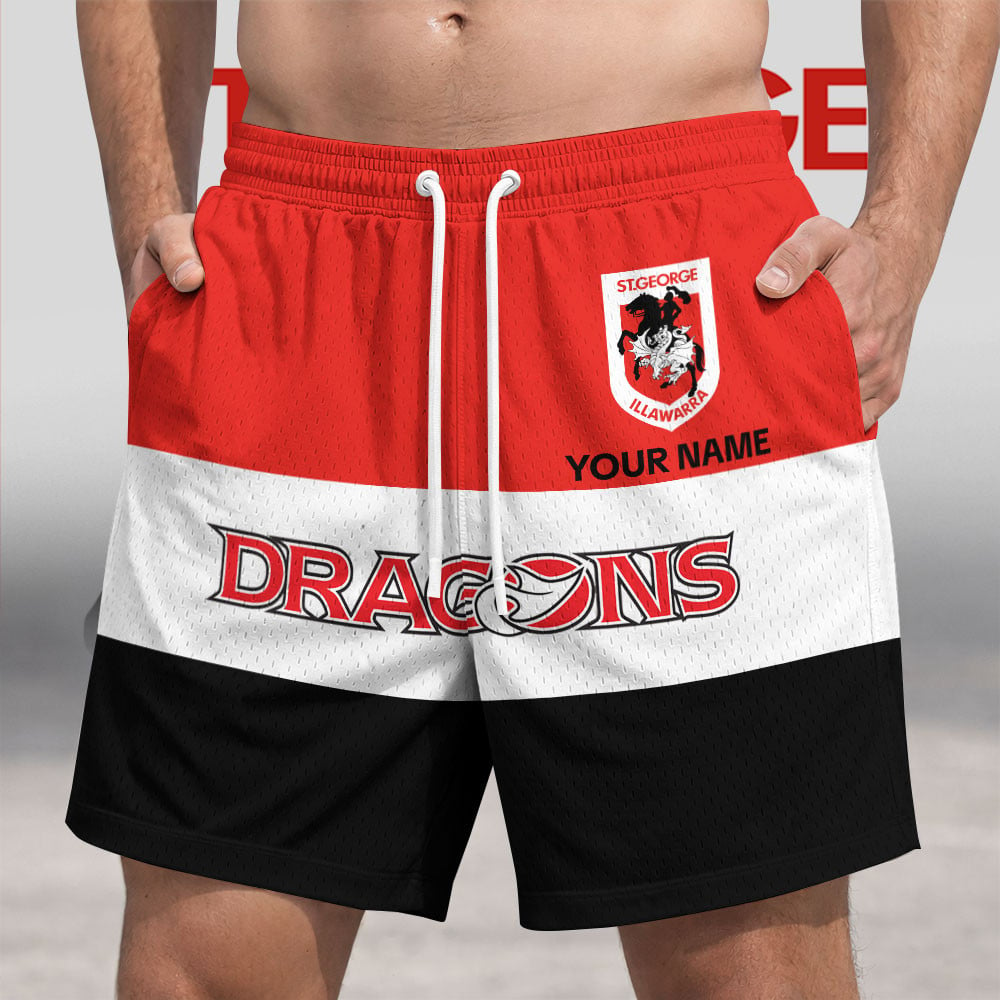 PREMIUM NRL X SGID Summer Short Pants Custom Name Limited Edition NDT VHM