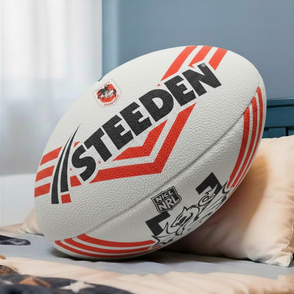 PREMIUM NRL X SID Ball Shaped Pillow Limited Edition NDT LVH