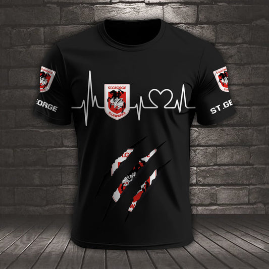 PREMIUM NRL X SID POLO SHIRT FOR VALENTINE DAY NDT LVH