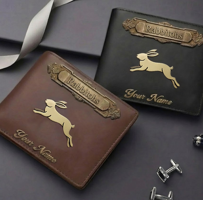 PREMIUM NRL X SR LEATHER WALLET Personalized Gift New Year 2026 NDT VHM