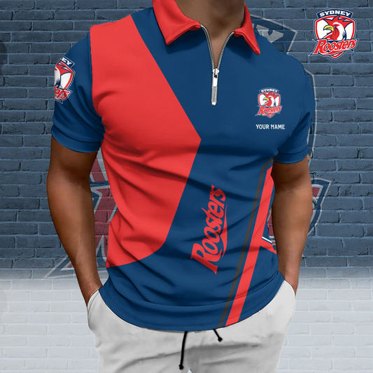 PREMIUM NRL X SR Zip Polo Custom Name  Limited Edition NDT VHM