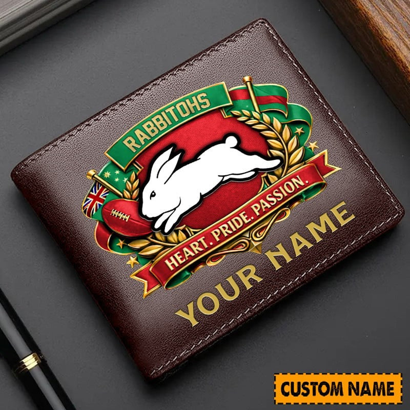 PREMIUM NRL X SSR Leather Wallet Personalized Limited Edition NDT NHM