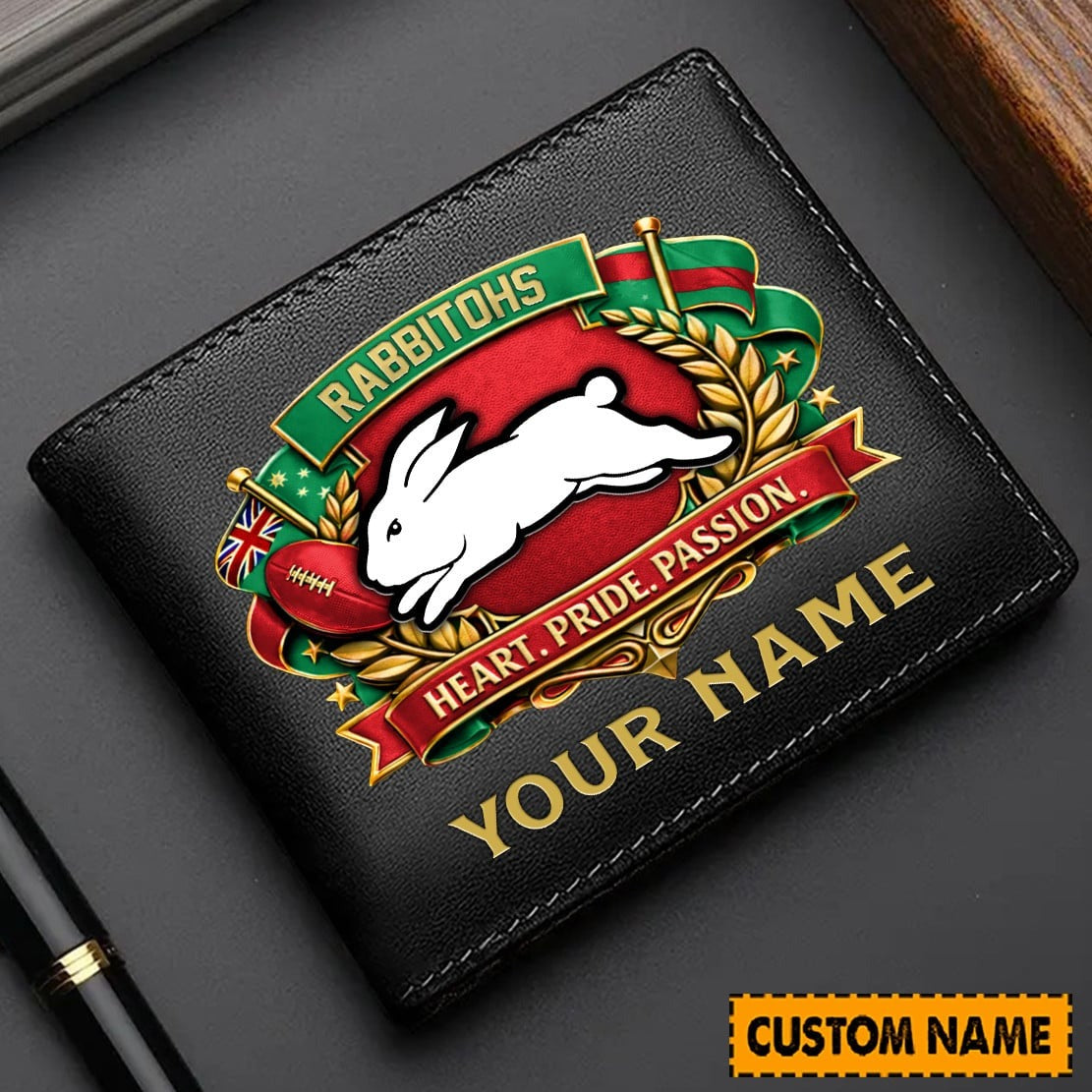 PREMIUM NRL X SSR Leather Wallet Personalized Limited Edition NDT NHM