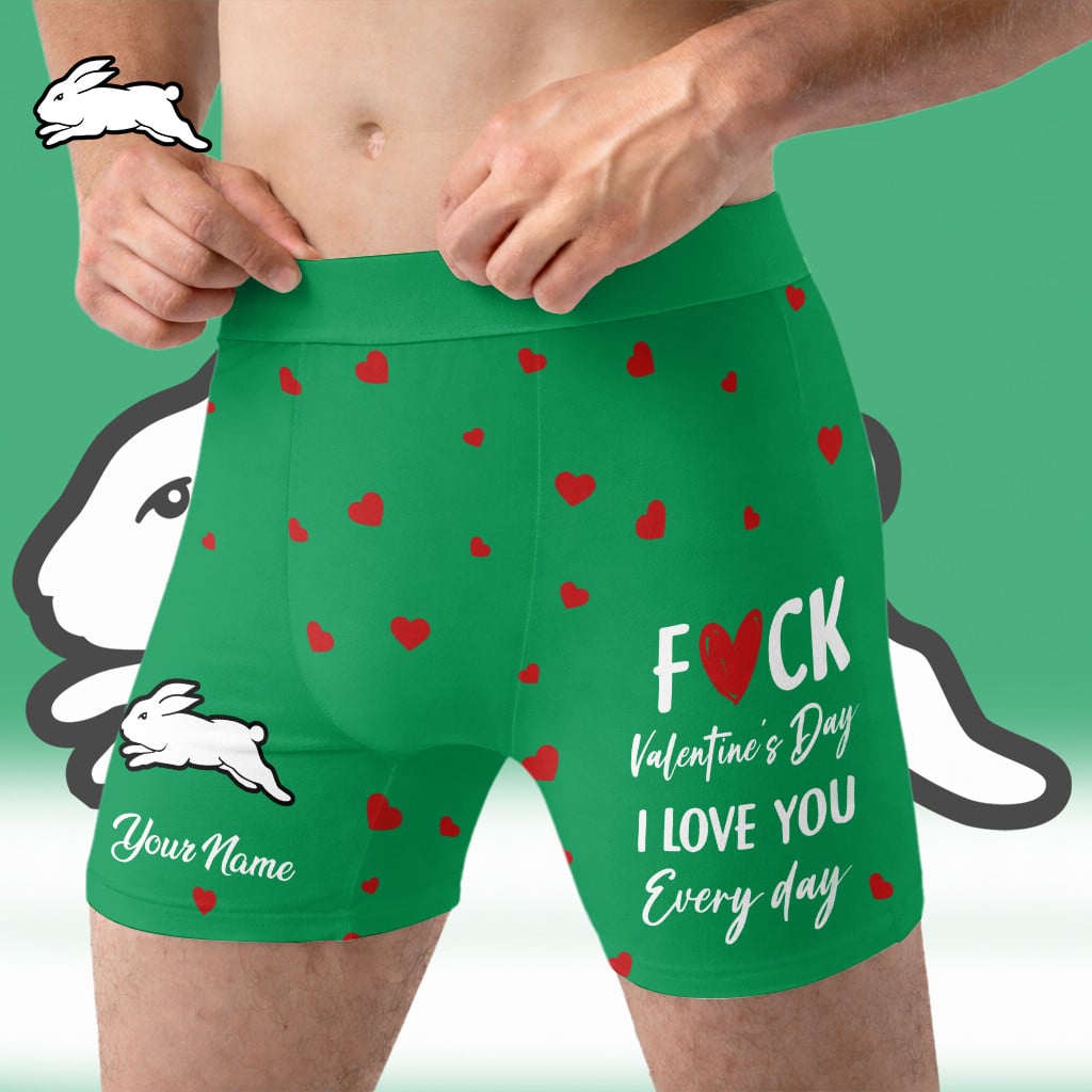 PREMIUM NRL X SSR Men's Boxer Briefs Custom Name Valentine Gifts 2026 NDT LVH