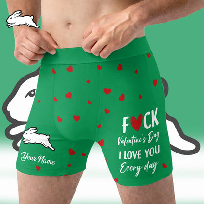 PREMIUM NRL X SSR Men's Boxer Briefs Custom Name Valentine Gifts 2026 NDT LVH