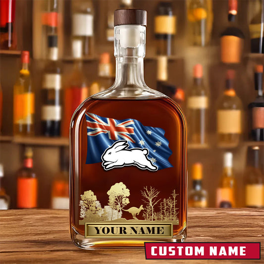 PREMIUM NRL X SSR Whiskey Bottle Personalized Gift For Fan 2026 NDT LVH
