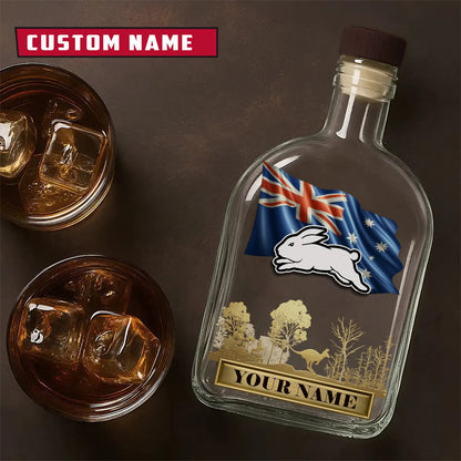 PREMIUM NRL X SSR Whiskey Bottle Personalized Gift For Fan 2026 NDT LVH