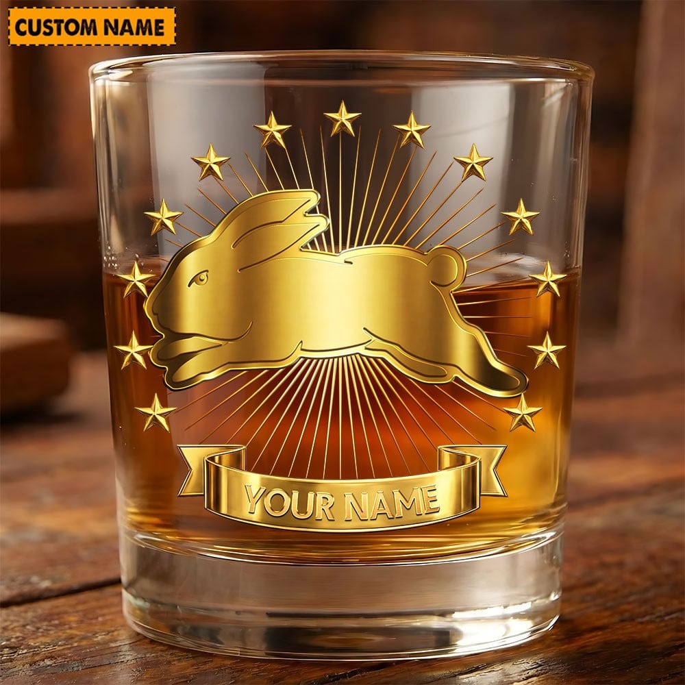 PREMIUM NRL X SSR Whiskey Glass Personalized Gifts Limited Edition NDT NHM
