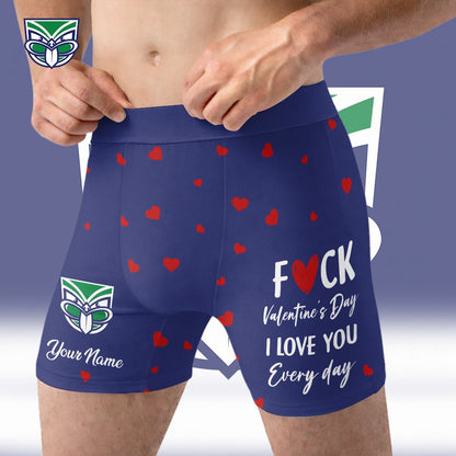 PREMIUM NRL X W Men's Boxer Briefs Custom Name Valentine Gifts 2026 NDT LVH
