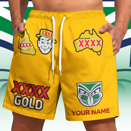 PREMIUM  NRL X W Short Pants Personalized Limited Edition NDT LVH