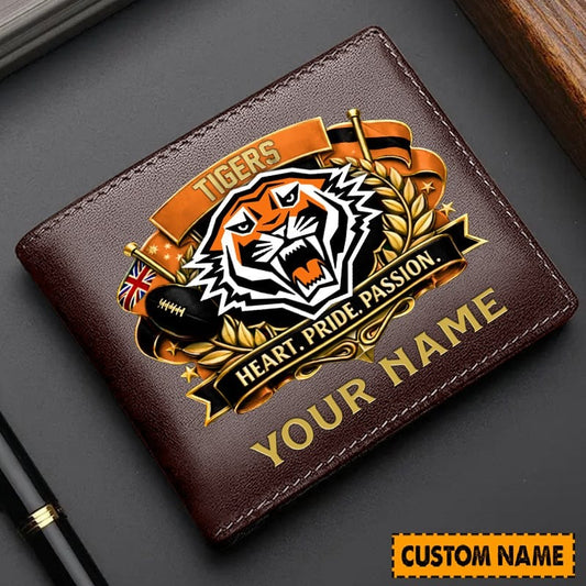 PREMIUM NRL X WT Leather Wallet Personalized Limited Edition NDT NHM