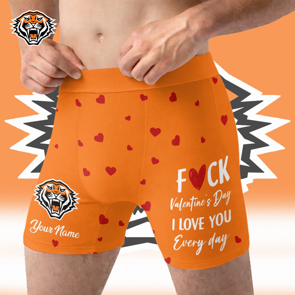 PREMIUM NRL X WT Men's Boxer Briefs Custom Name Valentine Gifts 2026 NDT LVH