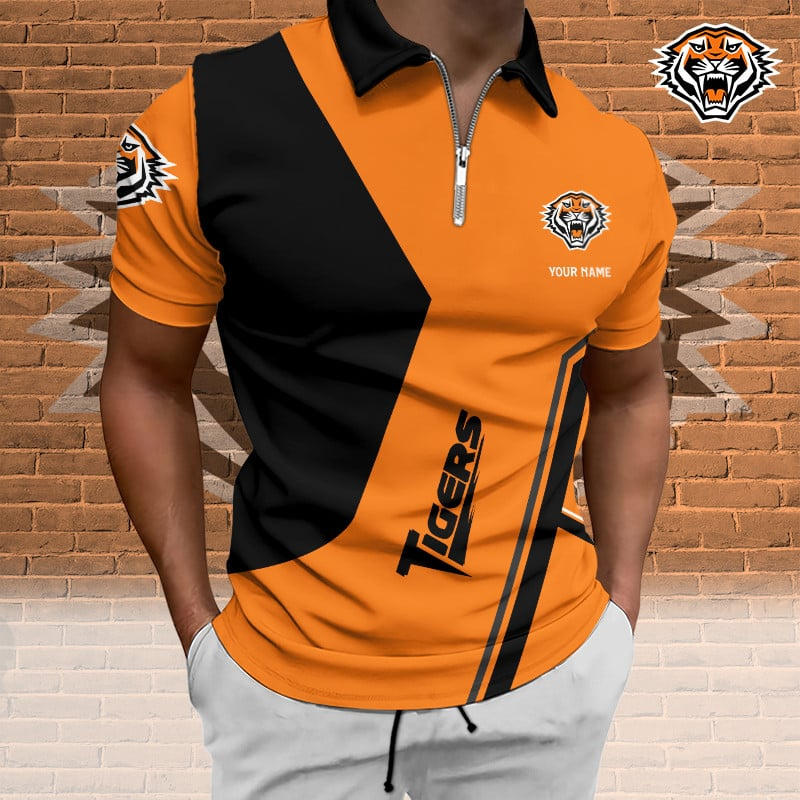 PREMIUM NRL X WT Zip Polo Custom Name  Limited Edition NDT VHM