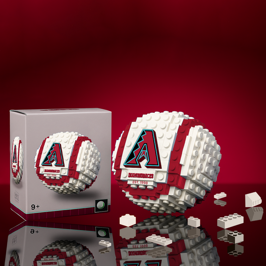 PREMIUM MLB X ARI 3D BUILDING BLOCK  BASEBALL SET TOY  FOR FAN 281125 NDT TDT