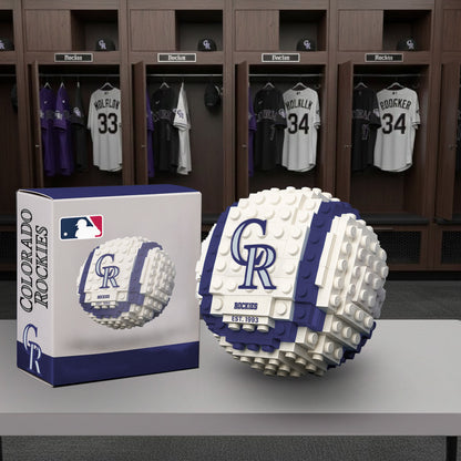 MLB ALL Teams 3D Baseball Building Block Toy Set NDT LVH 121225