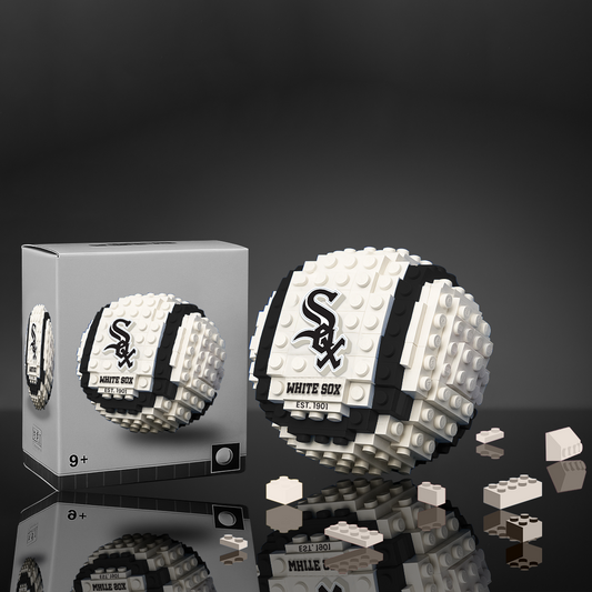 PREMIUM MLB X CWS 3D BUILDING BLOCK  BASEBALL SET TOY  FOR FAN 281125 NDT TDT
