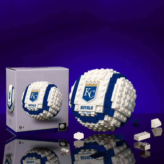 PREMIUM MLB X KCR 3D BUILDING BLOCK  BASEBALL SET TOY  FOR FAN 281125 NDT TDT