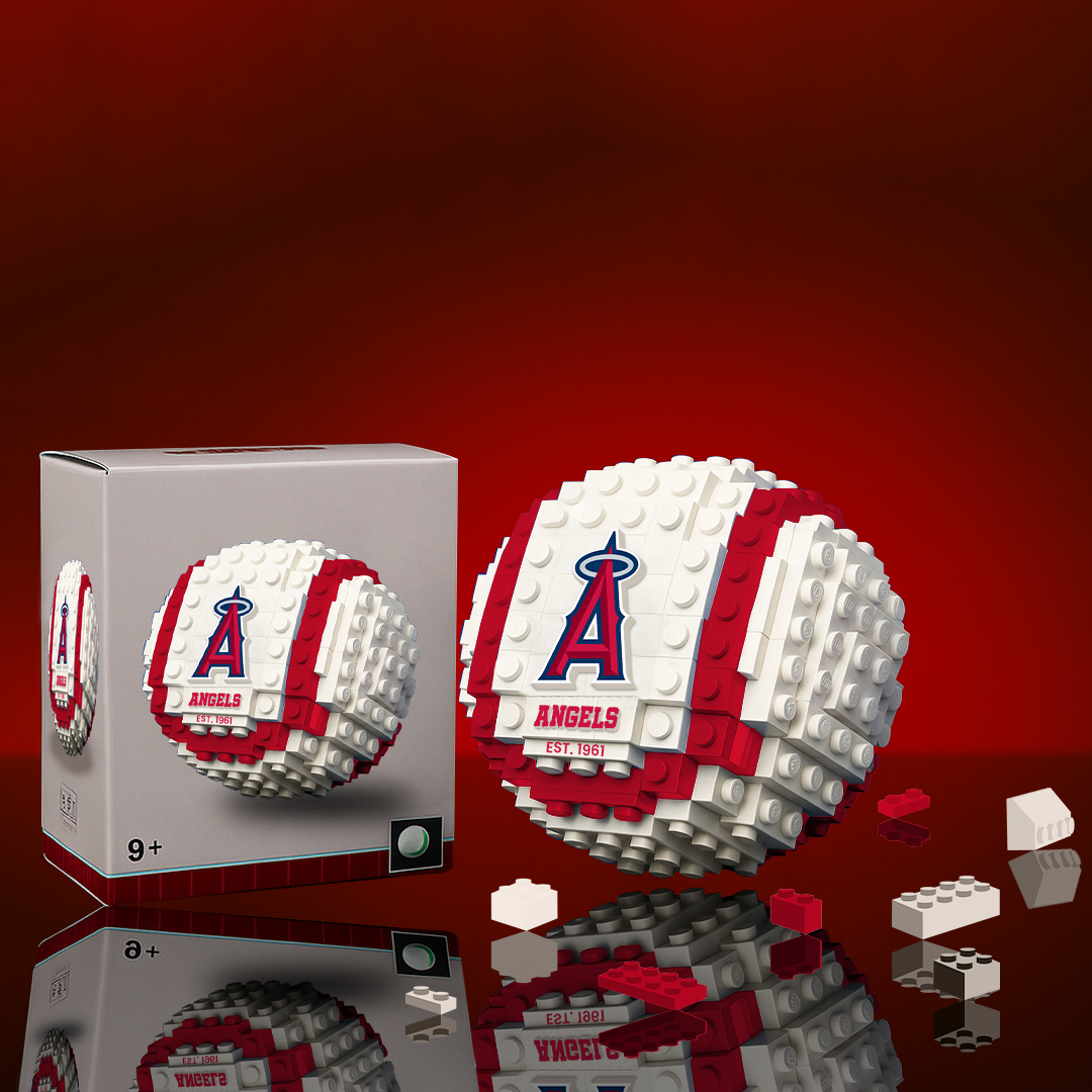 PREMIUM MLB X LAA 3D BUILDING BLOCK  BASEBALL SET TOY  FOR FAN 281125 NDT TDT
