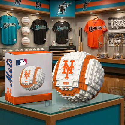 MLB ALL Teams 3D Baseball Building Block Toy Set NDT LVH 121225