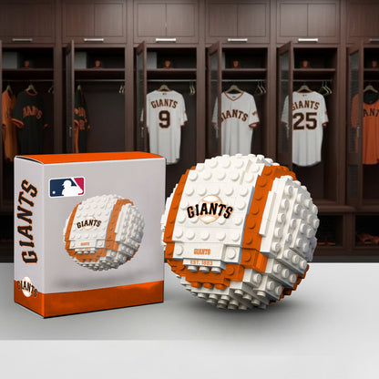 MLB ALL Teams 3D Baseball Building Block Toy Set NDT LVH 121225
