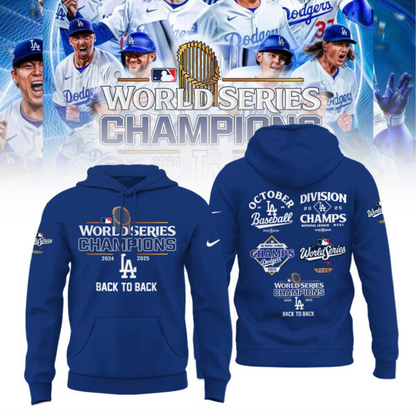 PREMIUM MLB X LAD  Ÿ?? National League Champions 2025 CLASSIC HOODIE V5  NDT NHM 041125