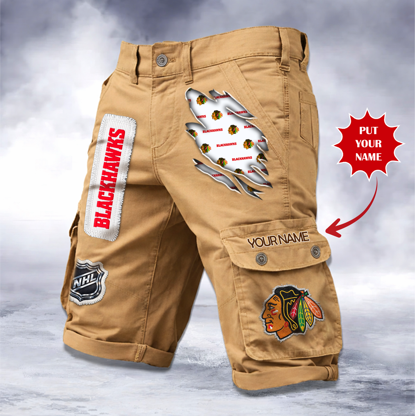 PREMIUM NHL X CB SHORT RETRO LIMITED EDITION NDT VHM 140226
