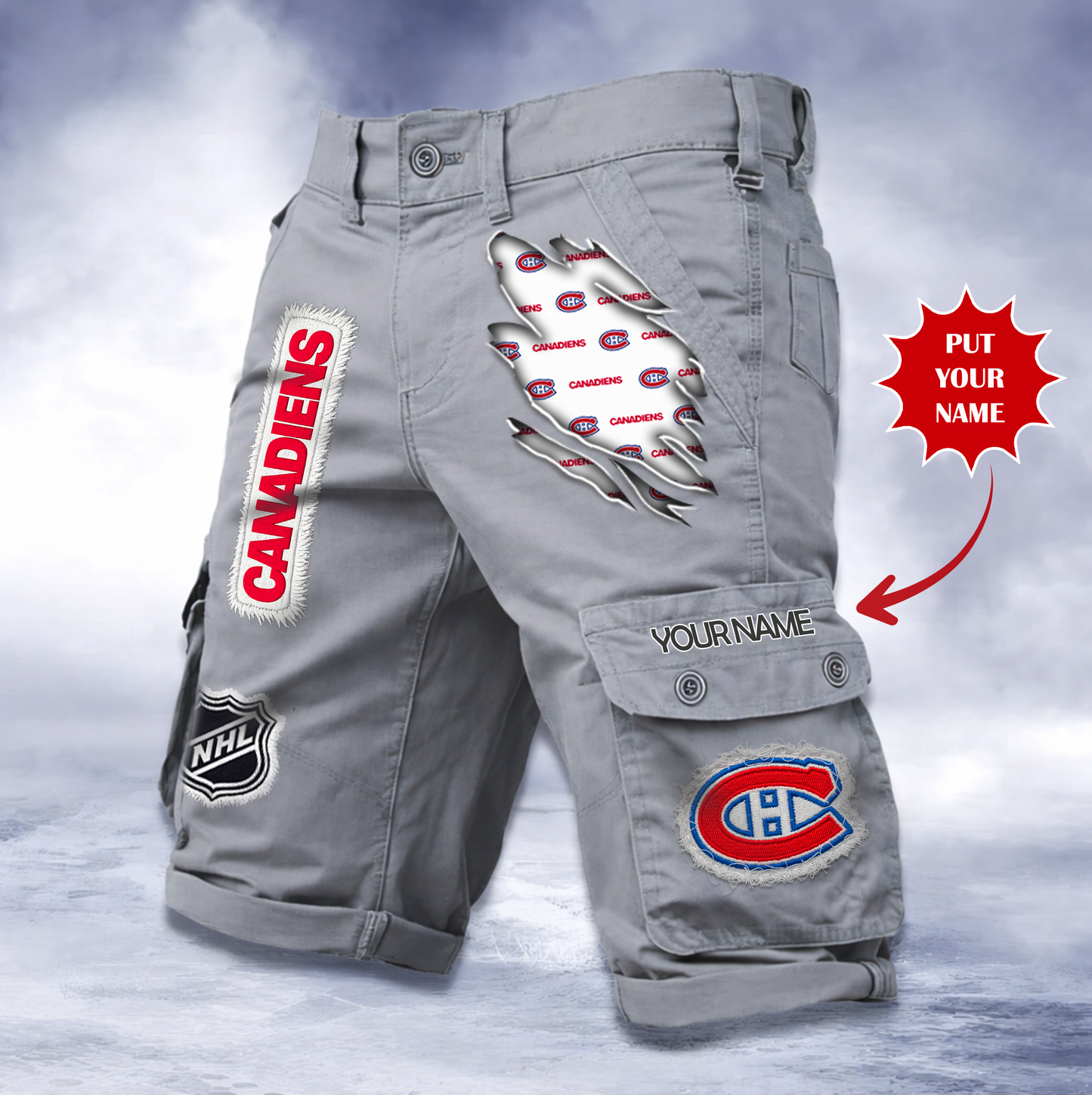 PREMIUM NHL X MC SHORT RETRO LIMITED EDITION NDT VHM 140226
