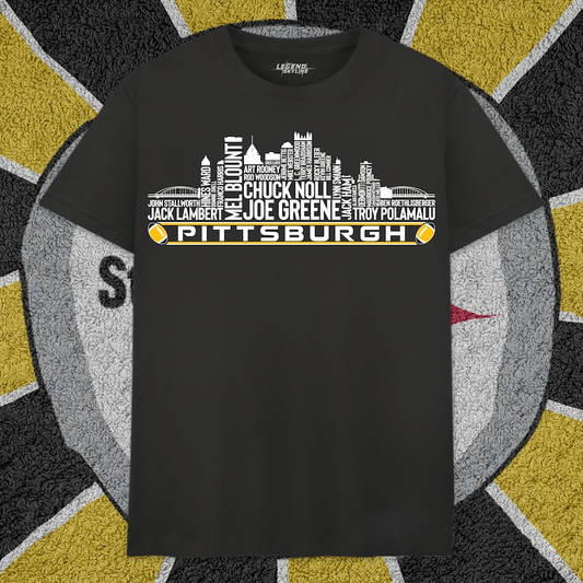PS Football Greatest Of All Time Team Legends, City Skyline Shirt DDT CTND