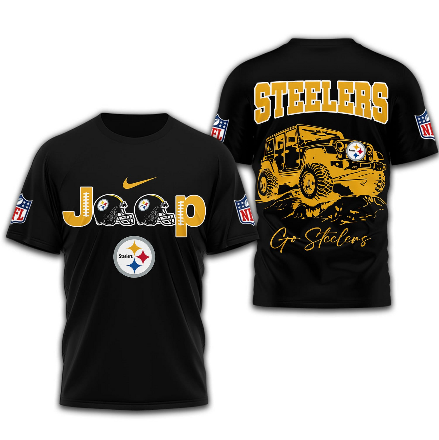 PS Premium NFL Jeep 3D Shirt DDT NTL