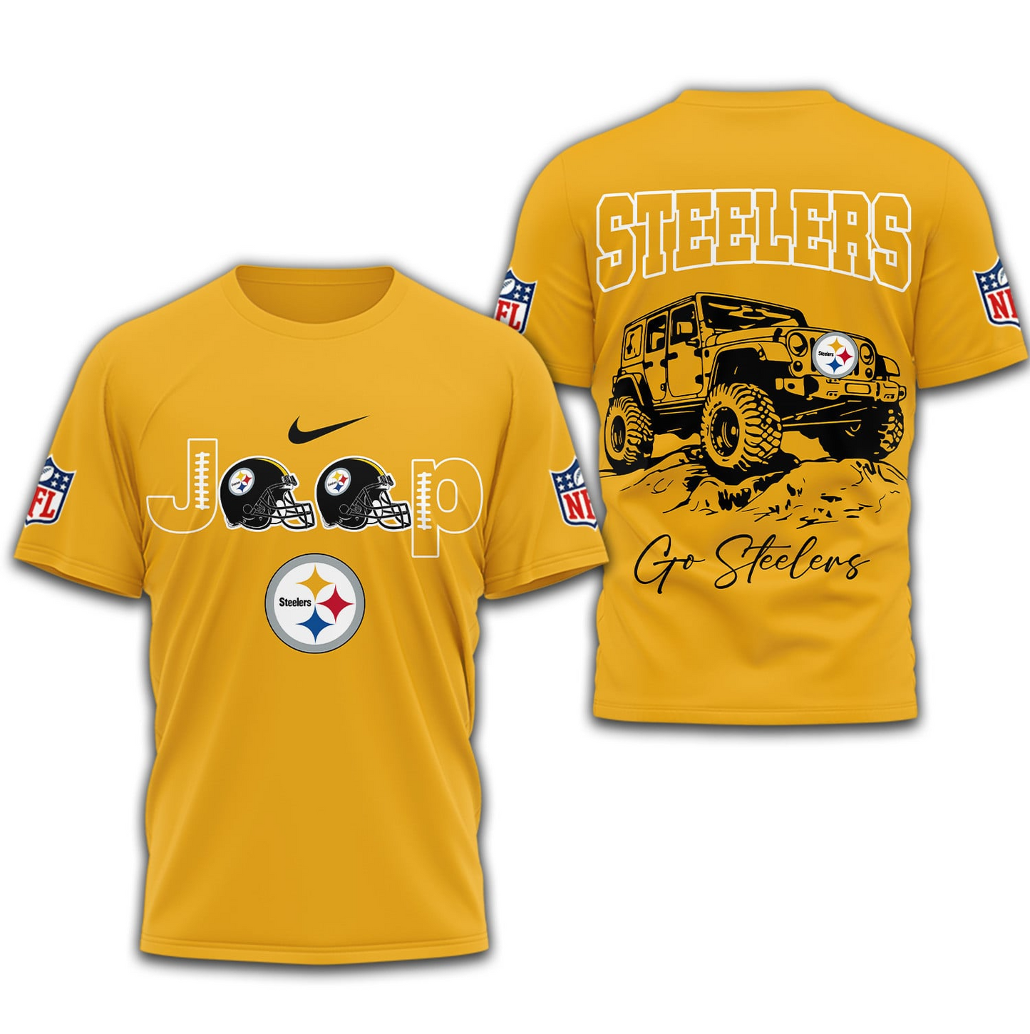 PS Premium NFL Jeep 3D Shirt DDT NTL