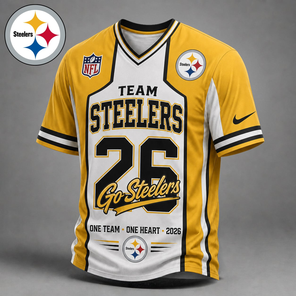 PS Premium NFL Team Pride V-Neck Jersey DDT  010626 HLPHUONG