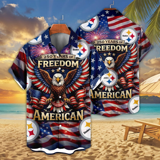 PS x NFL America 250th Anniversary Eagles Hawaiian Shirt 090626