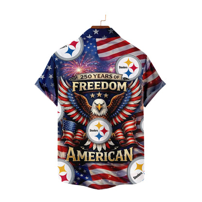 PS x NFL America 250th Anniversary Eagles Hawaiian Shirt 090626