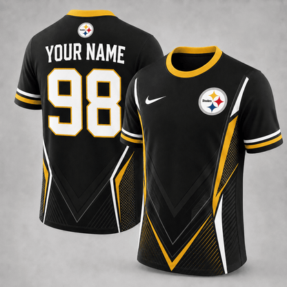 PS x NFL Custom Name Number Personalized Athletic T-Shirt
