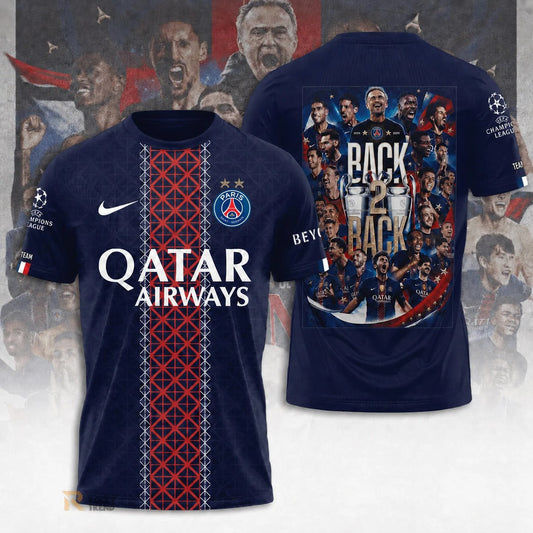 PSG Champions League Final 2026 V5 3D T-Shirt DDT 310526 NTL