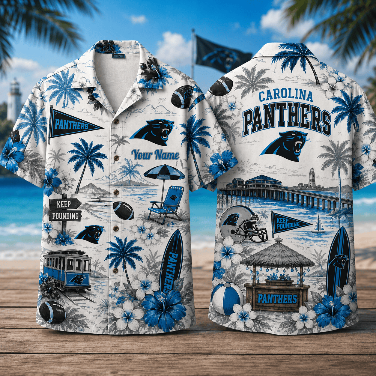 Personalized CP x NFL Luxury Hawaiian Shirt 150626