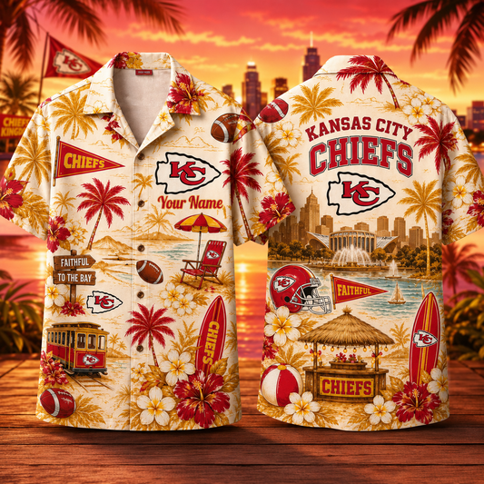 Personalized KCC x NFL Luxury Hawaiian Shirt 150626