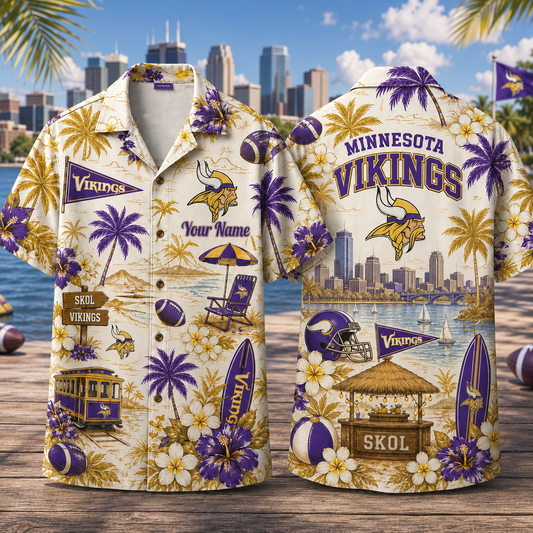 Personalized MV x NFL Luxury Hawaiian Shirt 150626