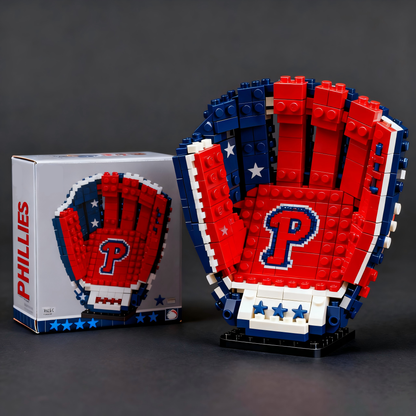 MLB Teams Baseball Glove Building Block Set Ver.2 DDT NTL