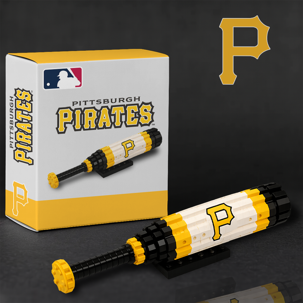 MLB Teams Baseball Bat Building Block Set DDT NTL