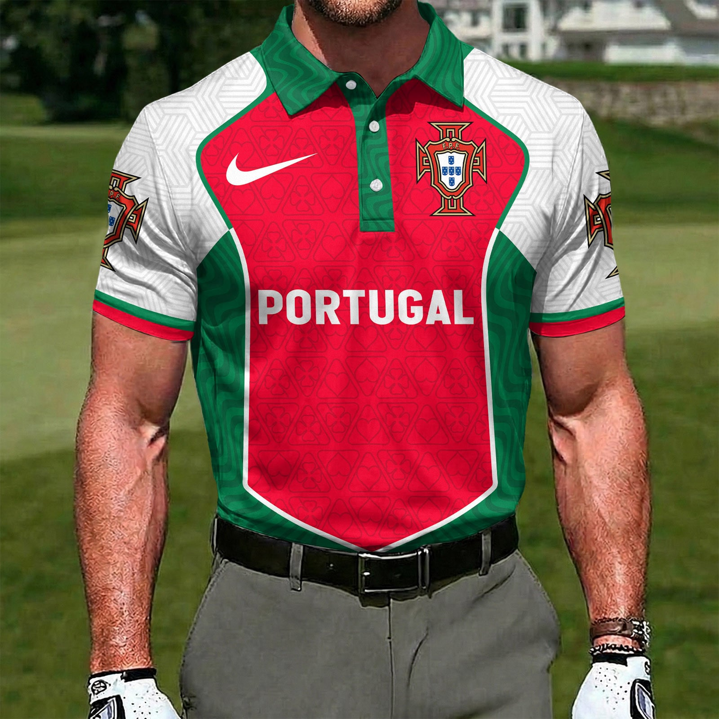 Portugal x World Cup 2026 Classic Polo Shirt DDT NTL