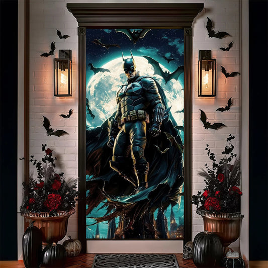 Premium Batman x Creepy Toilet Scene Door Cover V2 NDT NHM