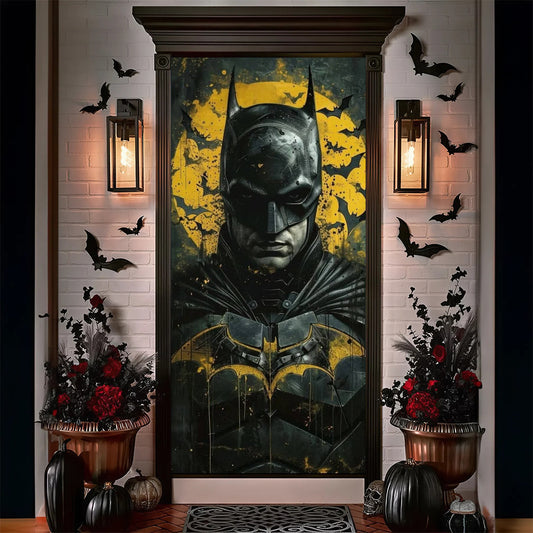 Premium Batman x Creepy Toilet Scene Door Cover V5 NDT NHM