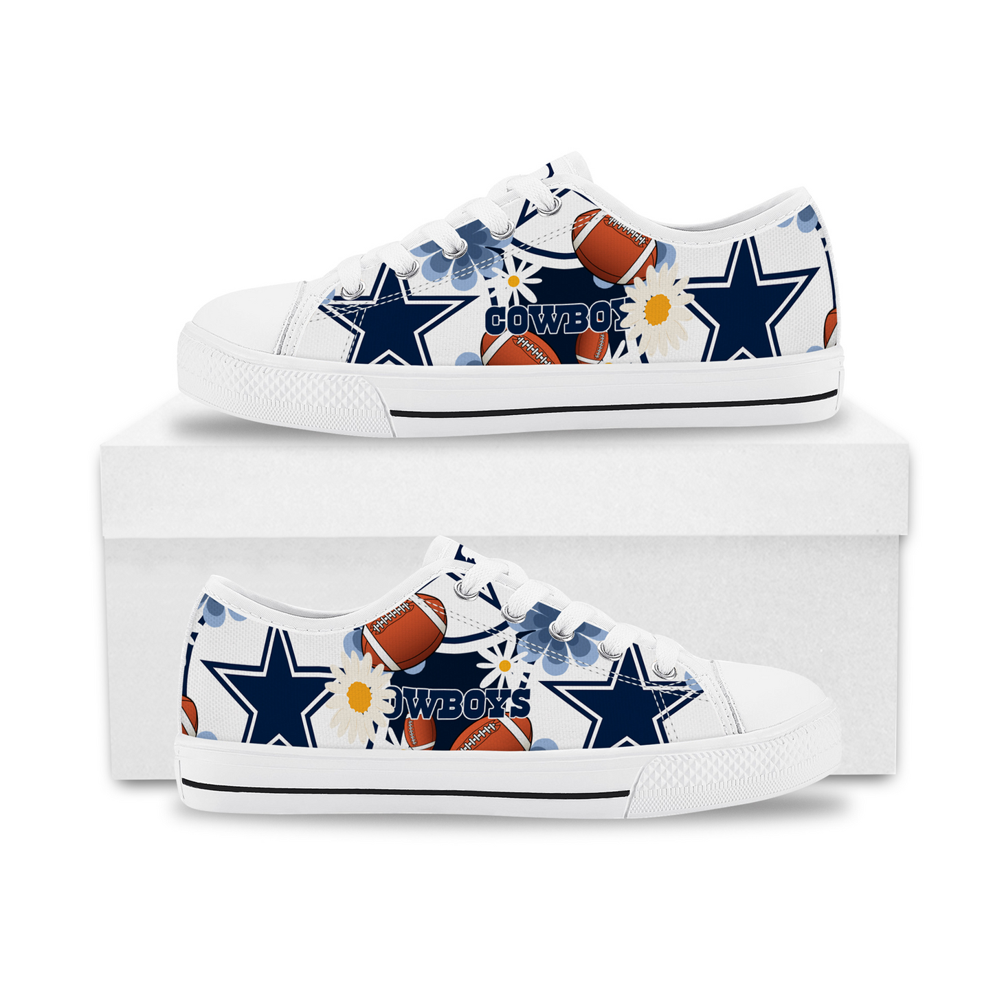 Premium DAL x NFL Canvas Sneaker DATND TANTD