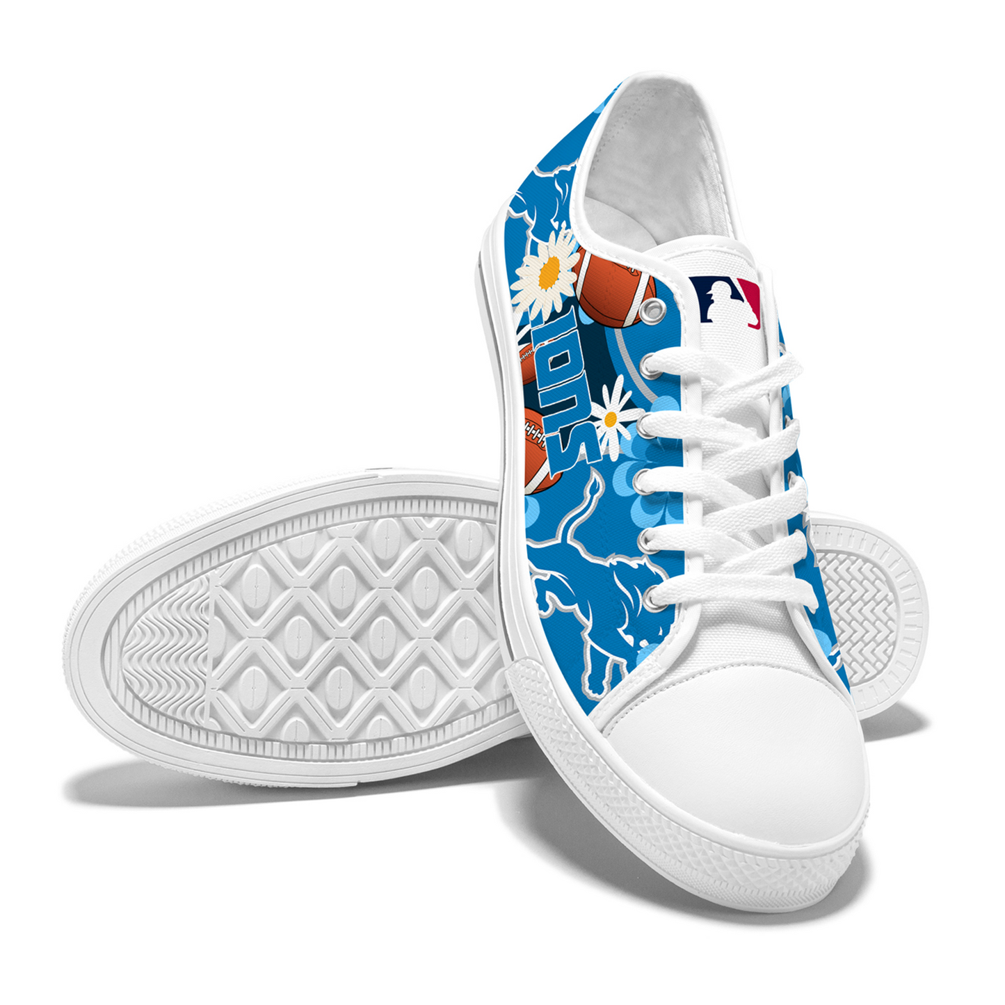Premium DET x NFL Canvas Sneaker DATND TANTD